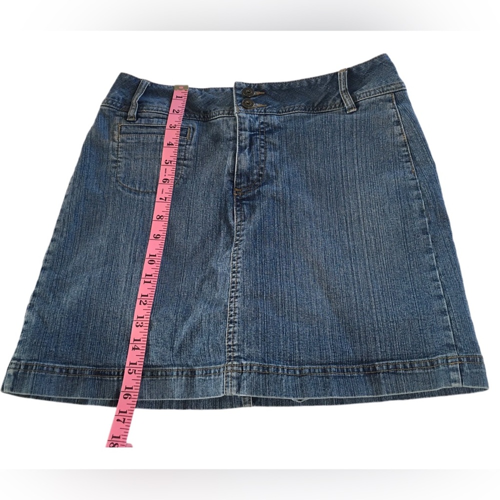 St. John's Bay Denim Skort